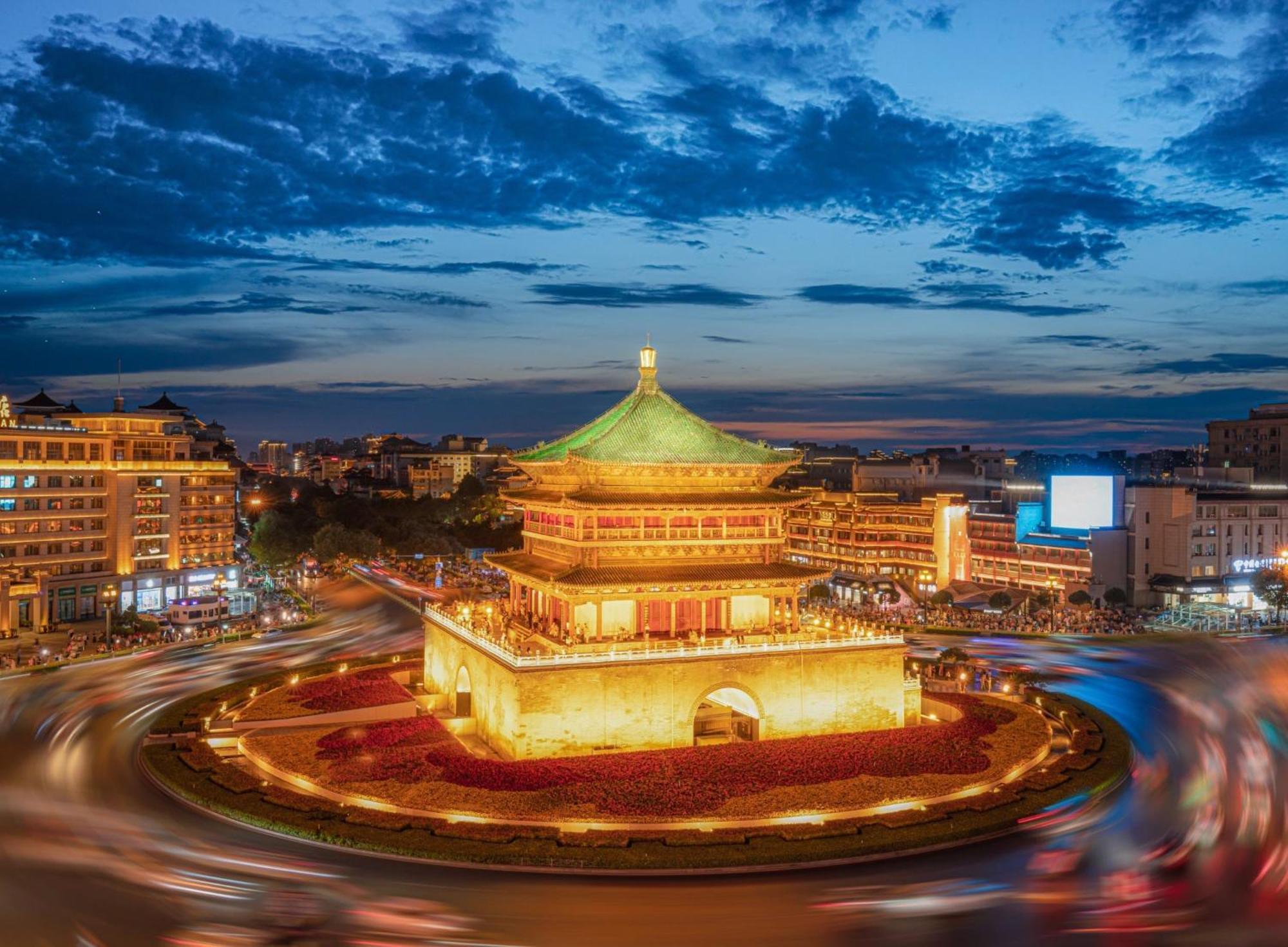 Hesu Designer Hotel & Suites - Xi'An Drum Tower & Yongning Gate Branch Exterior photo